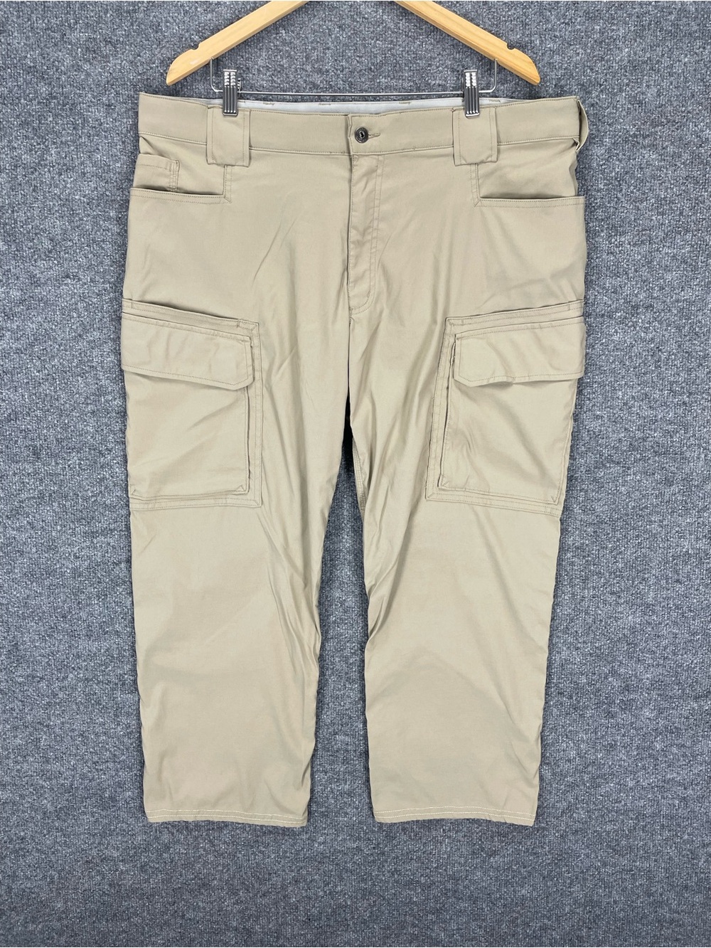 Duluth Trading Pants Men's 40x30 Flex Dry On The Fly Cargo Pants Outdoors Hiking